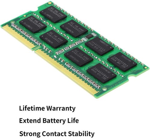 Crucial 8GB KIT 2X 4GB DDR3 1333MHz PC3 10600S Laptop 204Pin SODIMM Memory RAM - Picture 8 of 9