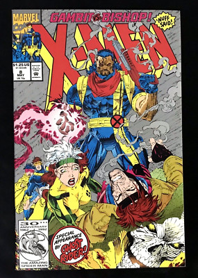 X-Men #8 (1992) Bishop V Gambit 1st Bella Donna Boudreaux Ghost Rider Jim Lee