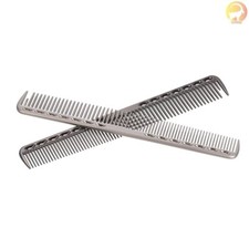 Luxury Metal Hair Comb   Smooth Teeth for Frizz-Free Styling
