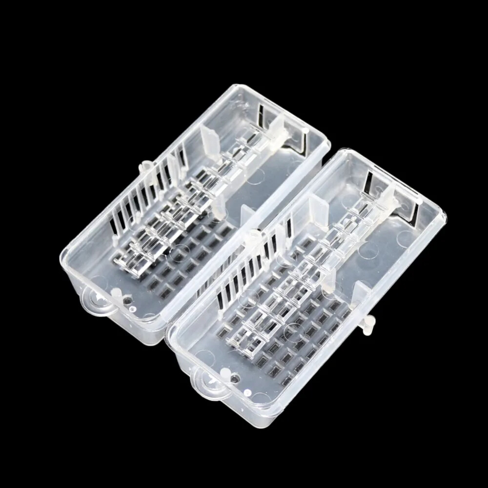 100 Pcs Transparent Bee King Cage Beekeeper Tool Beekeeping Queen Cage Bee Tools