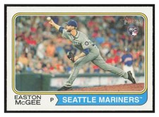 2023 Topps Heritage #178 Easton McGee - Seattle Mariners