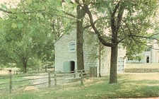 St Louis MO Jefferson Barracks Military Base Sylvan Springs Garden Postcard H14