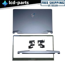 New For MSI Raider GE76 GP76 10UE 11UE MS-17K1 K2 K3 Back Cover Bezel Hinges US
