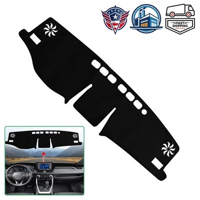 For 2019-2024 Toyota RAV4 Sun Shield Dashboard Dash Mat Cover Laux Leather