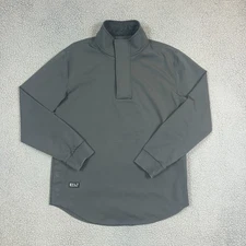 BYLT Elite + Fairway Drop-Cut Pullover Medium Deep Pacific 1/4 Zip Preformance