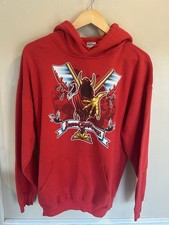 Insane Clown Posse ICP Hoodie Sweatshirt Red Gildan Large