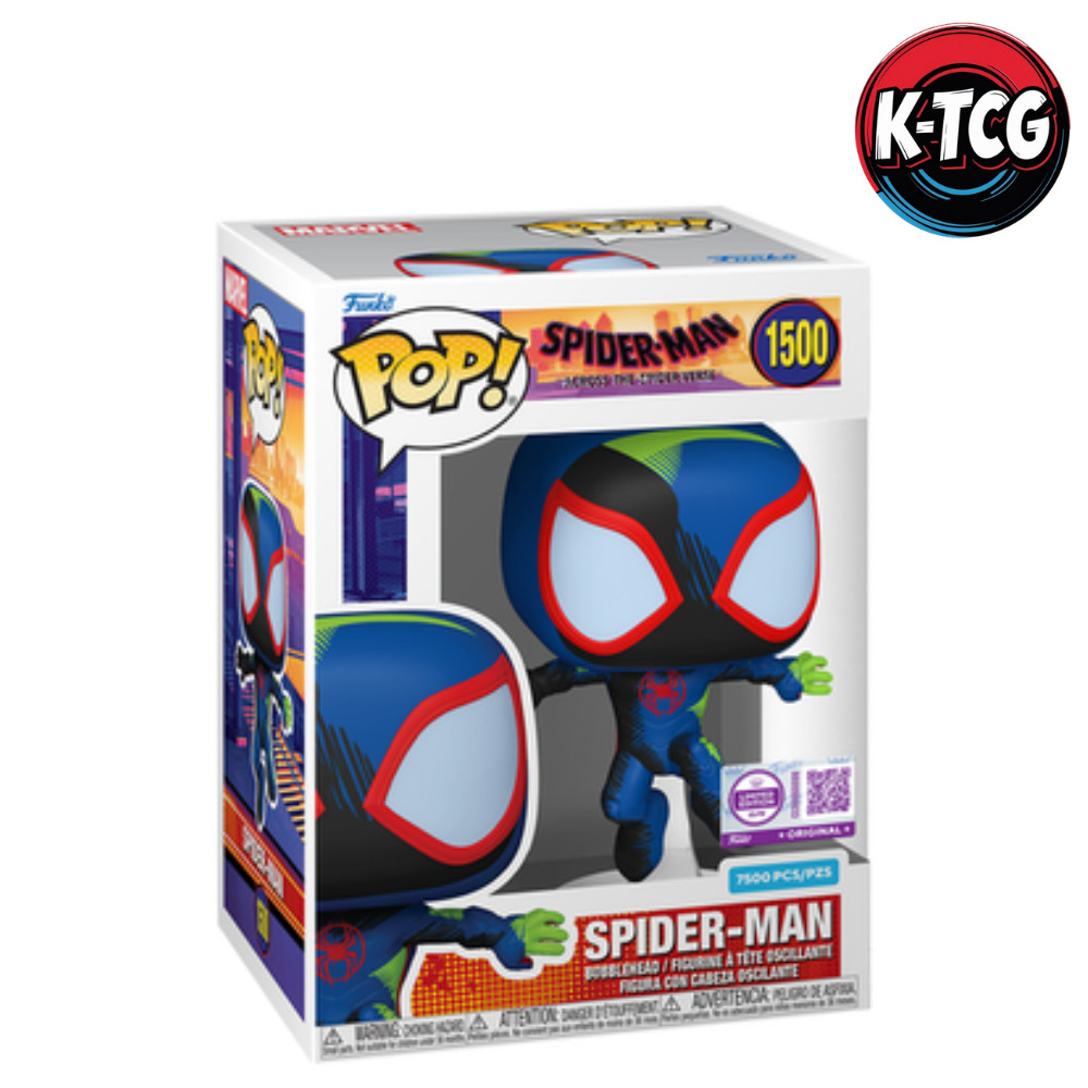 Figurine vinyle Funko Pop Spiderman 1500 Marvel rouge et bleue