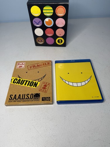 Assassination Classroom Limited Edition Season One Part 1 Blu-Ray DVD - Picture 9 of 10