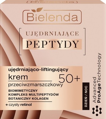 Bielenda Straffende Peptide 50+ Straffende und liftende Anti-Falten Creme 50 ml