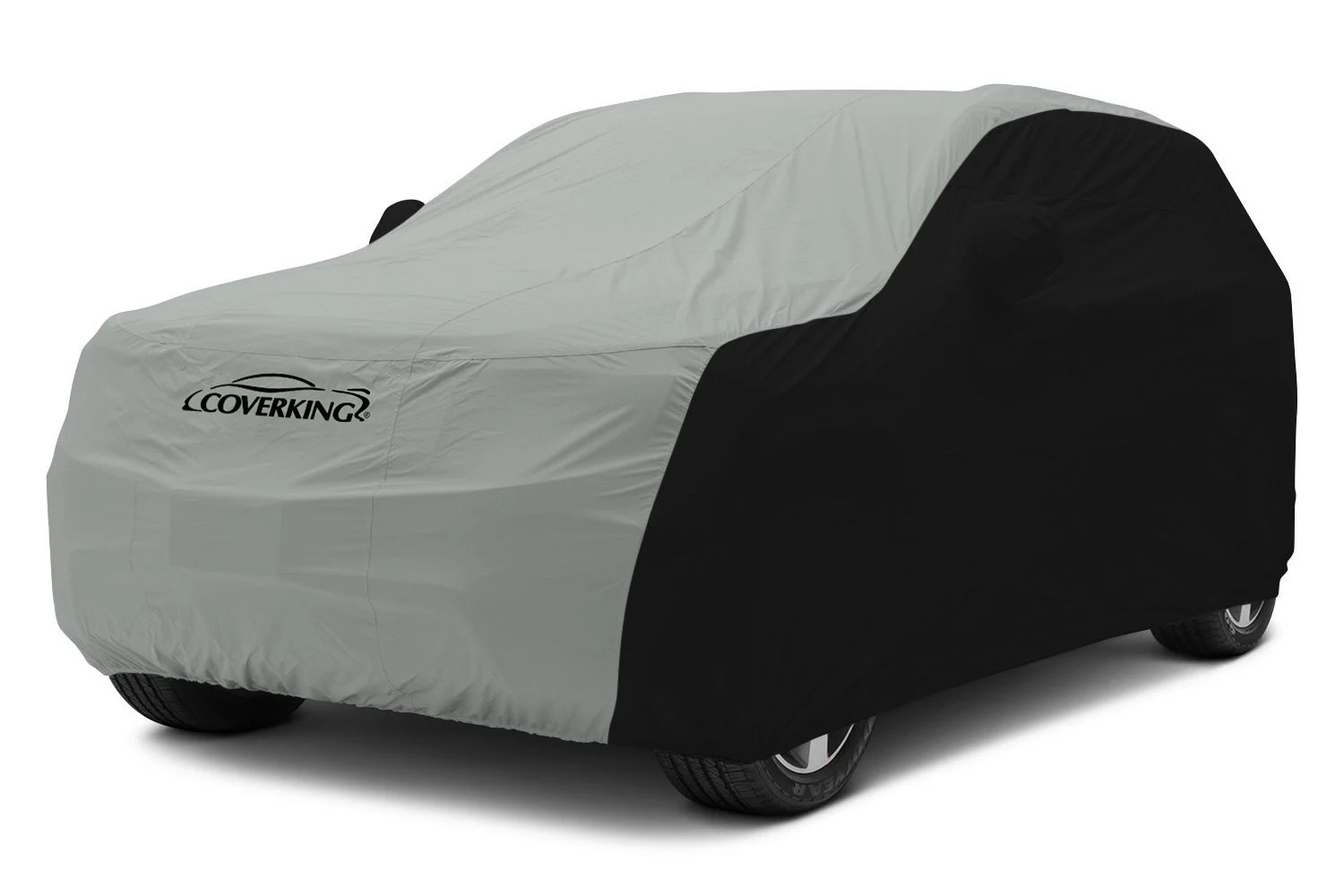 For Toyota Sienna 21-24 Coverking Stormproof Gray Custom Car Cover w Black Sides