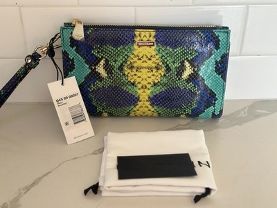 Brahmin Daisy Colorful Snake Print Leather Assorted NWT