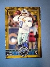 2015 Topps #382 Tony Romo Orange 0132/2015 RARE INSERT Dallas Cowboys
