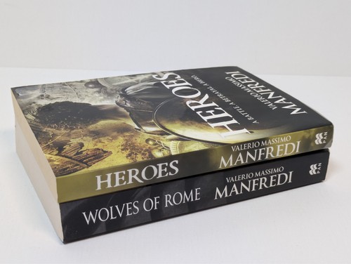 Valerio Massimo Manfredi 2x Paperback Bundle Historical Fiction - Picture 3 of 6