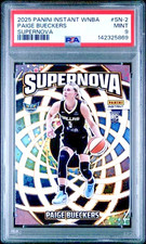 Paige Bueckers RC 2025 Panini Instant WNBA SUPERNOVA #2 - PR /3655 PSA 9