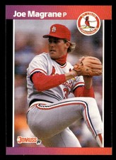1989 Donruss Joe Magrane #201 St. Louis Cardinals
