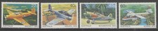 AUSTRALIA SG761/4 1980 AIRCRAFT MNH