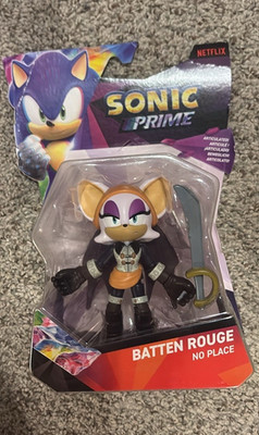 Jakks Sonic Prime Rouge the Bat Batten Rouge  No Place  Articulated Figure