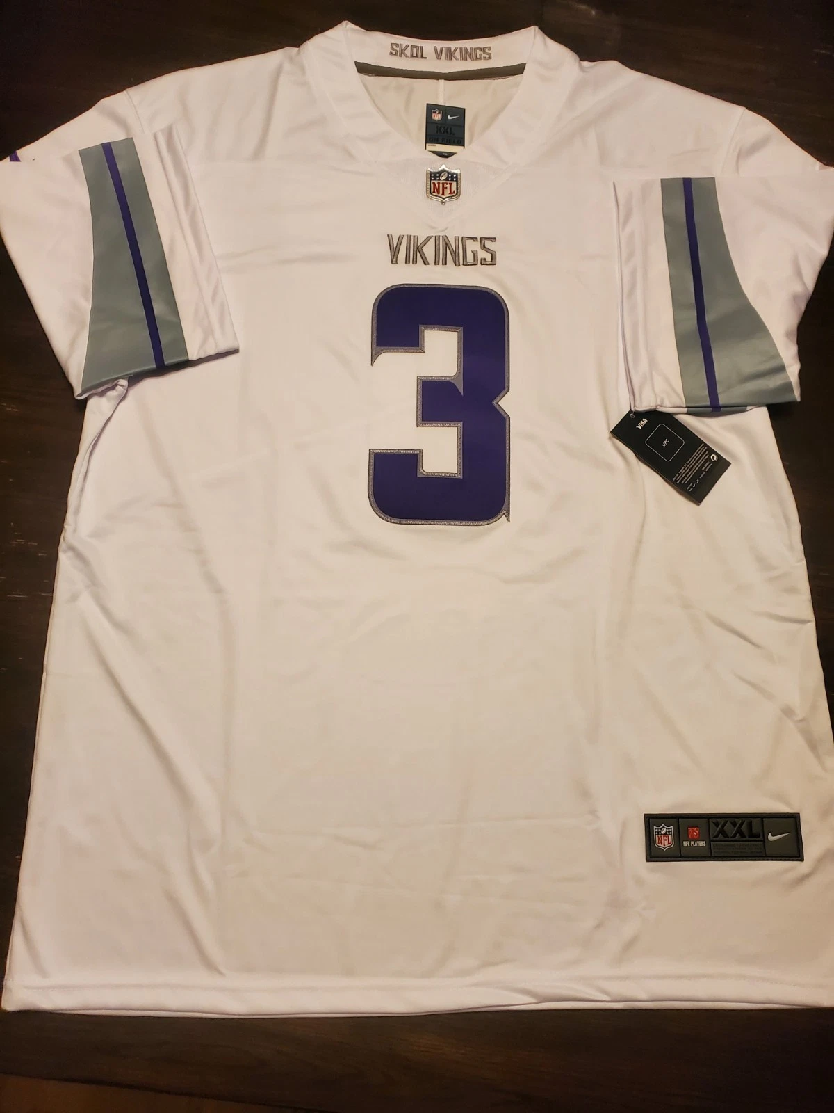 Vikings Jordan Addison 3XL White Alternate China Jersey Brand New Stitched