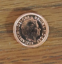 2002 Queens Golden Jubilee Gold Half Sovereign - Shield Back Design - Free P&P