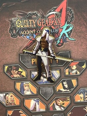 Guilty Gear XX Accent Core Plus R Enamel Pin 10/0 Ten/0 Venom Pin 