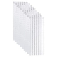 3200 PCS Glass Mirrors Disco Ball Tiles Self-Adhesive Silver 5x5mm, 20 Sheet