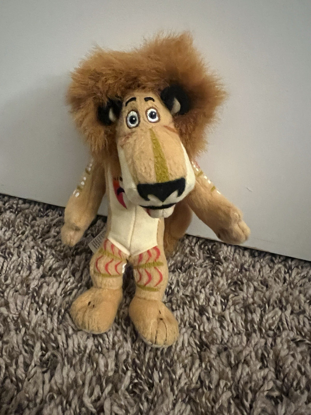 Dreamworks’ Madagascar 7” ALEX Lion Stuffed Mini Beanbag Plush, Rite of Passage