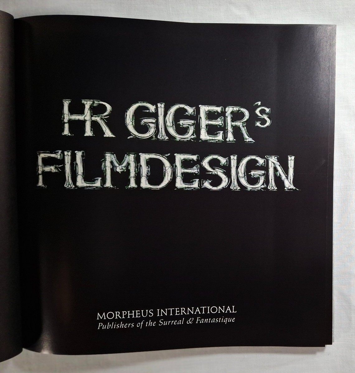 H.R. Giger's Film Design Limited Edition Hardcover Slipcase HC Ltd