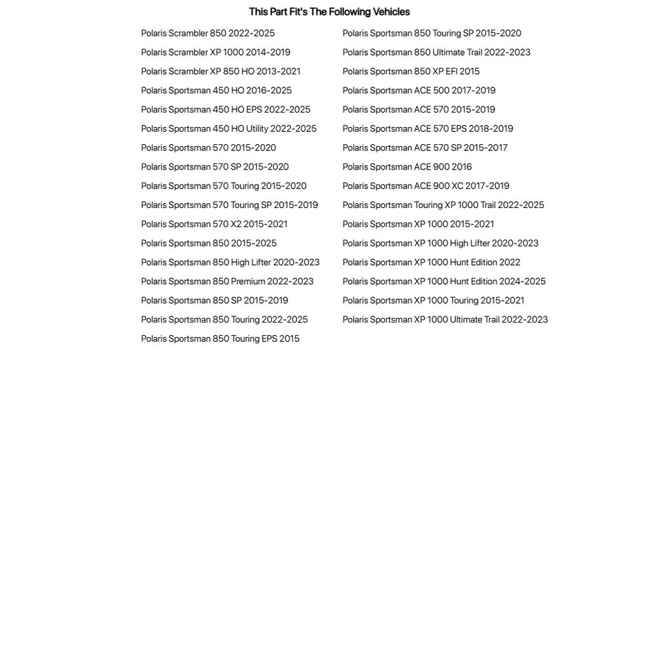 Tusk Winch with Wire Rope and Mount Plate 2500 lb. For Polaris Scrambler XP 850 - Изображение 4 из 4