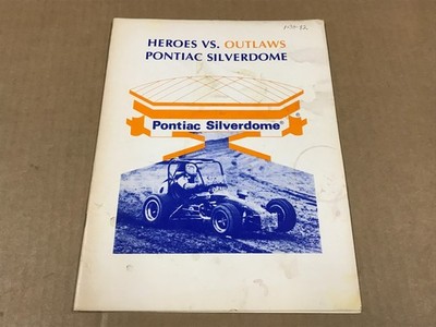 Vintage 1982 Heroes Vs. Outlaws - Pontiac Silverdome Program