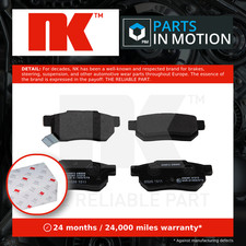Brake Pads Set fits ROVER 220 RF 2.0D Rear 95 to 99 NK EJP1437 GBP90316 Quality