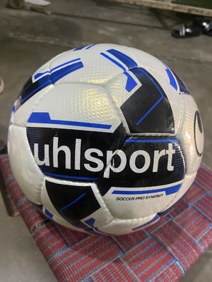 UlsportUhlsport Soccer Pro Synergy Football Ball White Blue Black Size 5