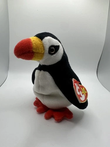 "Puffer" the Puffin (1997) Ty Beanie Baby - Vintage Plush