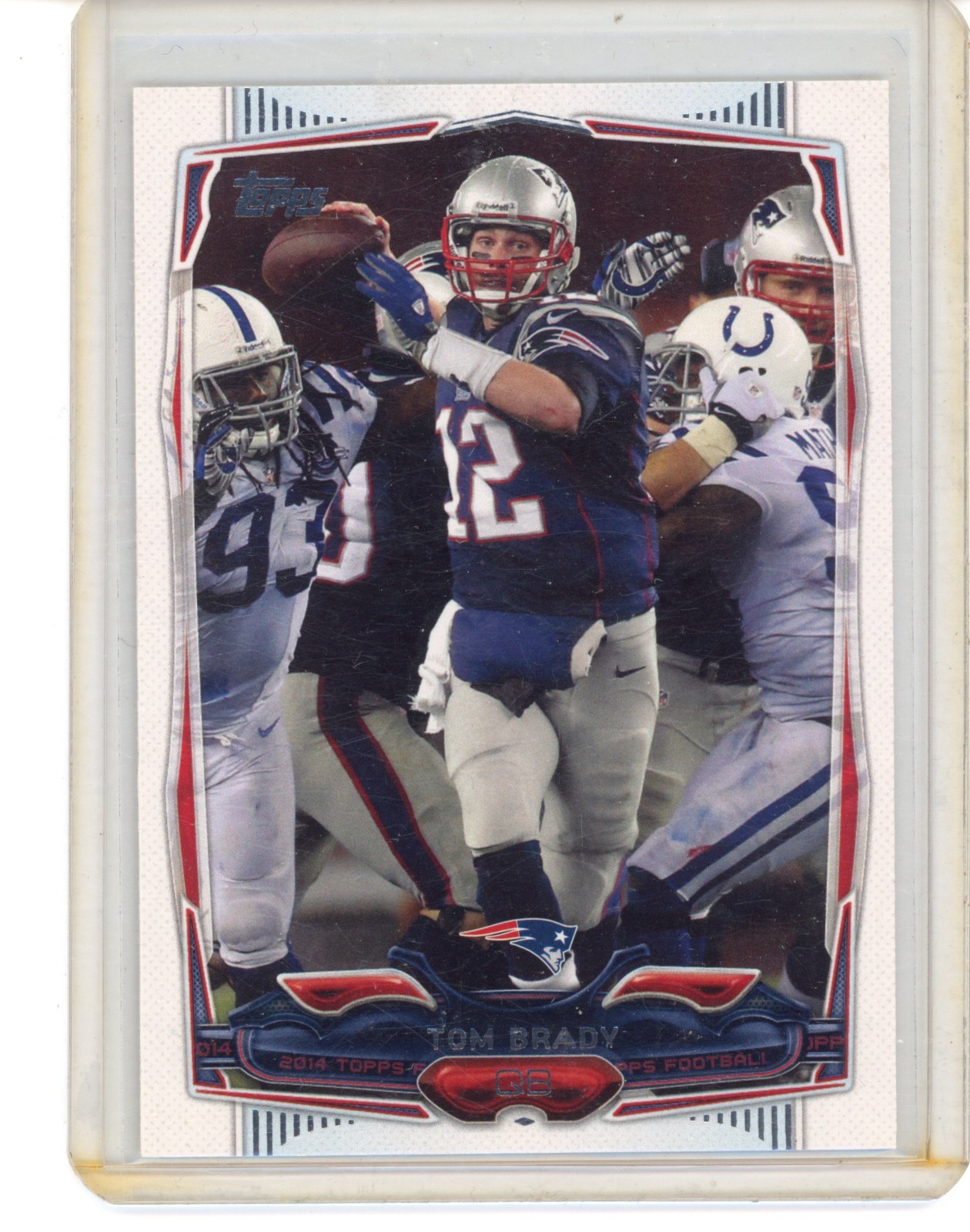 2014 Topps Tom Brady #52 New England Patriots