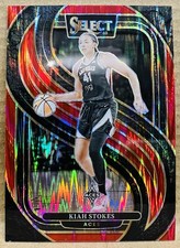 Panini 2025 WNBA Select Prizm # 185 Premier Level Kiah Stokes /349
