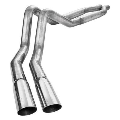 For Ford F-150 11-14 Exhaust System 304 SS Smooth Tube Dual Header-Back Exhaust