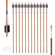 30 Inch Imitation Bamboo Patterned Carbon Arrows