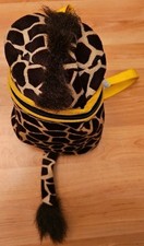 Jellycat Backpack Giraffe Jellycat Bag Rucksack With Monkey Charm Rare Find VGC