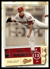 Billy Wagner 2005 Fleer Authentix #56 Phillies MLB READ FREE SHIP AutographDen