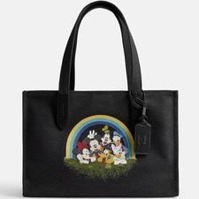 COACH DISNEY TOTE 30 MICKEY MOUSE  FRIENDS:NWT CS533