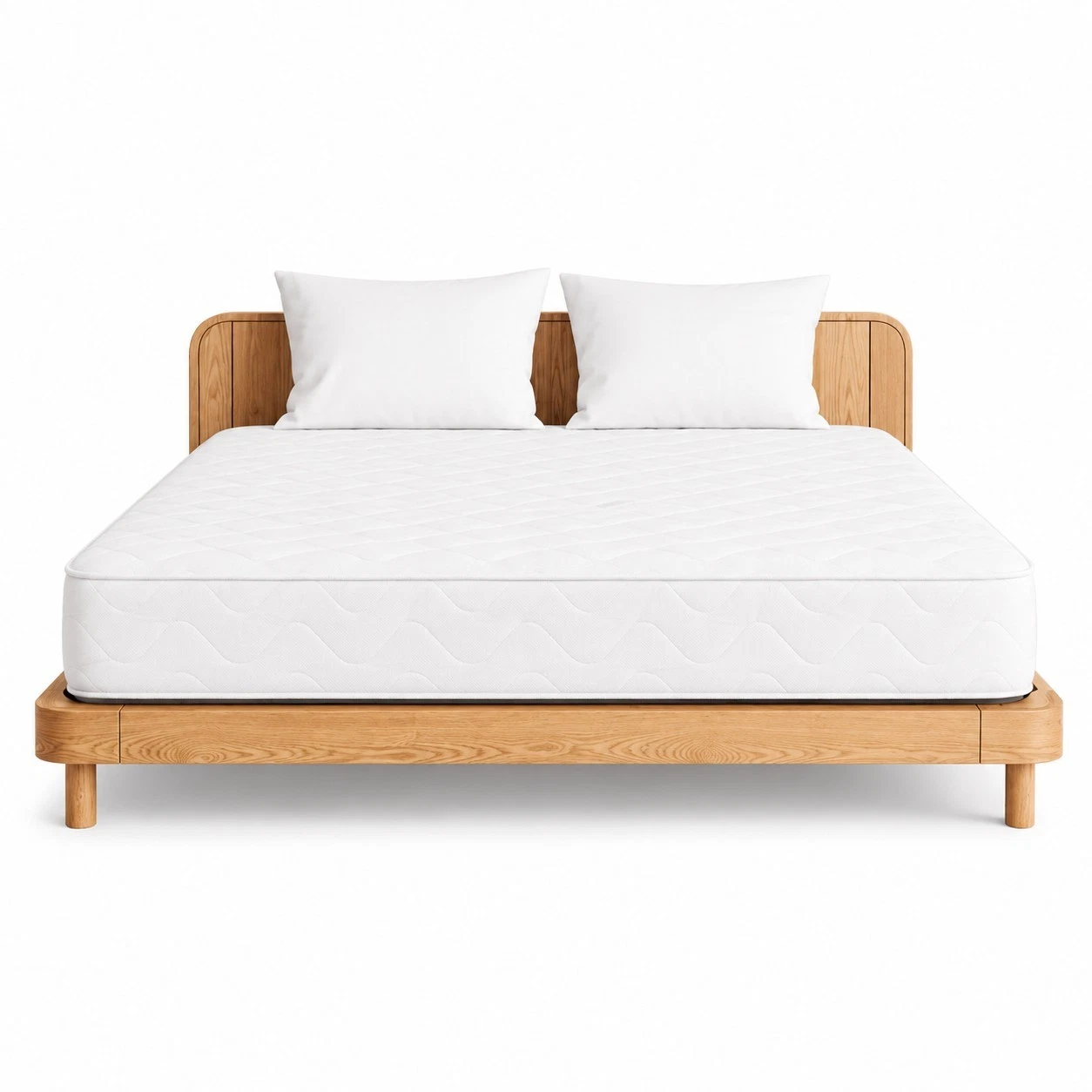 Storehill Hybrid Memory Foam Mattress 18cm Open Coil Rolled Soft Medium