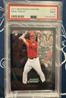 2011 Bowman Chrome Mike Trout RC PSA 9 Angels Rookie Card