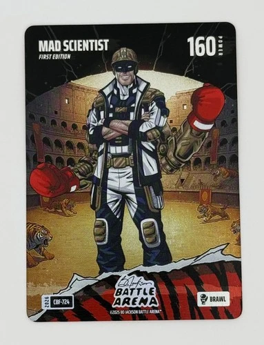 2026 BO JACKSON BATTLE ARENA COLOSSEUM BRAWL #CBF-724 MAD SCIENTIST DECHAMBEAU