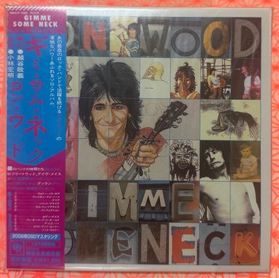 Ron Wood   Gimme Some Neck   MHCP-1025   Japan CD   Mini LP CD   OBI   Limited E
