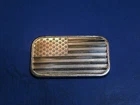 Flag Stars and Stripes - one ounce .999 Fine Silver