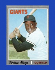 1970 Topps Set-Break #600 Willie Mays EX-EXMINT *GMCARDS*