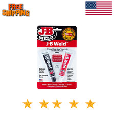 Strongest Metal Steel Aluminum Bond Adhesive Cold Weld Reinforced Epoxy Glue 2Oz