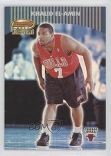2000-01 Bowman's Best 258/499 Khalid El-Amin (Blue Striped Header) #130 0q3