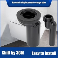Per WC a Parete Set di Collegamento per Geberit 405.116.00.1 D90mm e D45mm