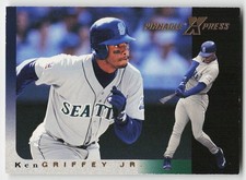 1997 Pinnacle X-Press #7 Ken Griffey Jr. BASEBALL Seattle Mariners