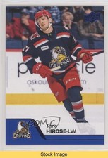 2020-21 Upper Deck AHL Blue Taro Hirose #134 READ t4m